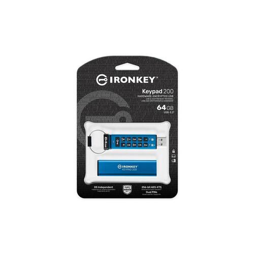 USB stick Kingston IKKP200/64GB Blå