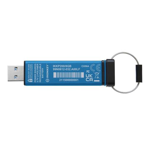 USB stick Kingston IKKP200/8GB Blå 8 GB