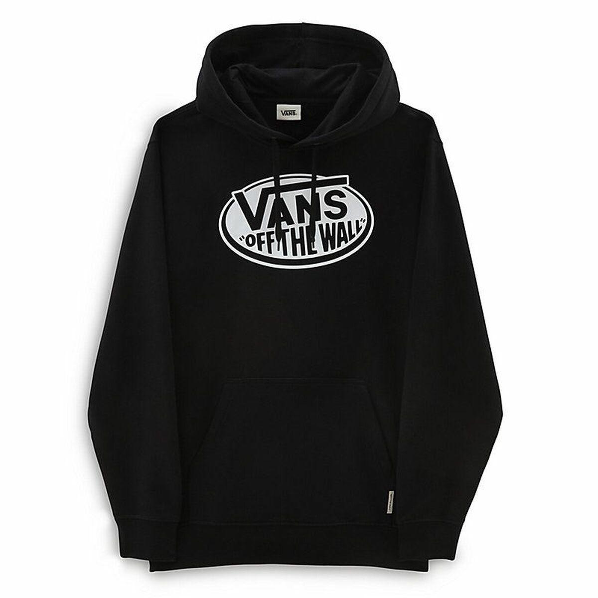 Hættetrøje til Mænd Vans Classic Off The Wall Sort S