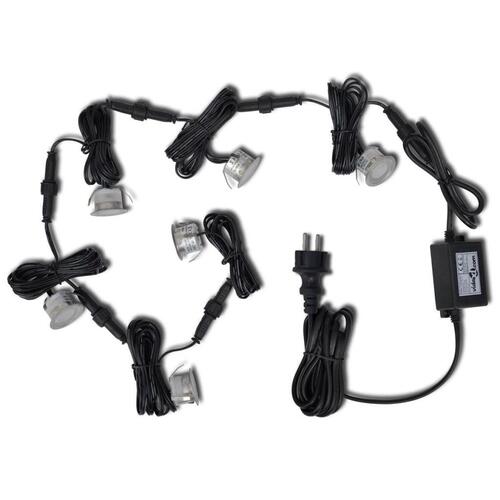 LED-nedgravningsspots 6 stk. varmt hvidt lys