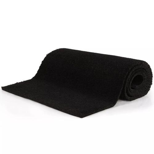 Dørmåtte coir 24 mm 100 x 150 cm sort
