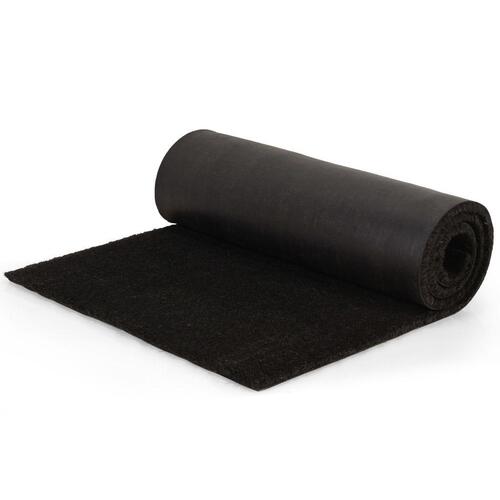 Dørmåtte coir 24 mm 100 x 150 cm sort