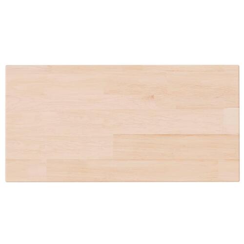 Hyldeplade 40x20x1,5 cm ubehandlet massivt egetræ