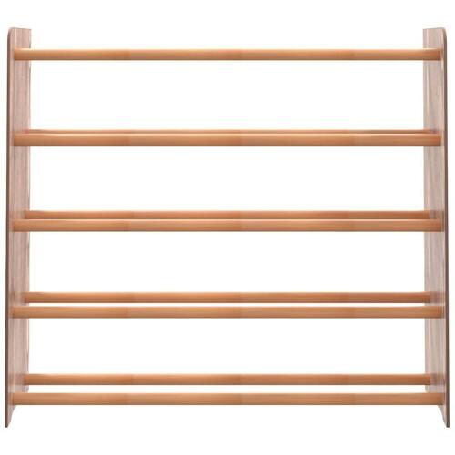 Skoreol 90x24x81 cm konstrueret træ brun