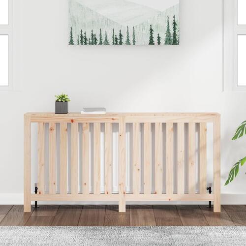 Radiatorskjuler 169x19x84 cm massivt fyrretræ