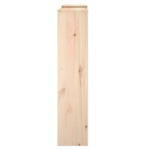 Radiatorskjuler 210x21x85 cm massivt fyrretræ