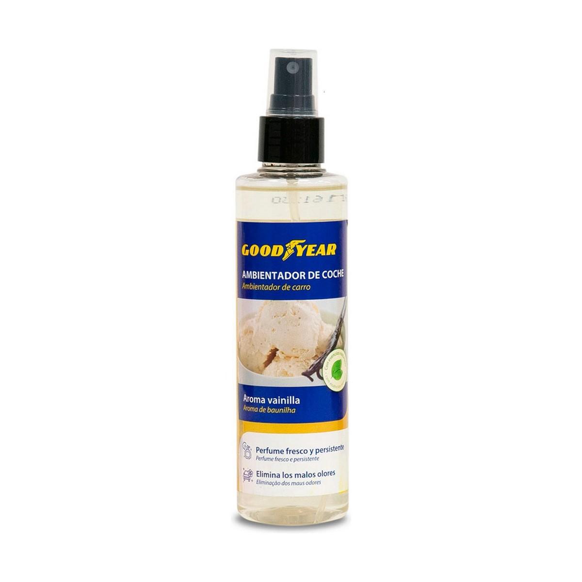 Luftfrisker bil - Goodyear vanilje spray 200 ml