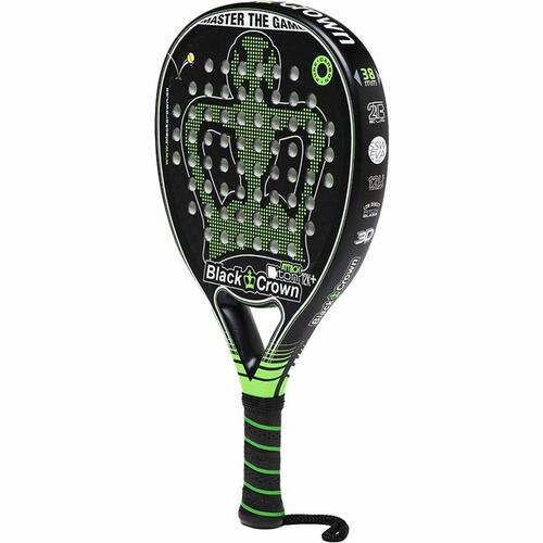 Padel bat Black Crown Piton Attack 12K Sort