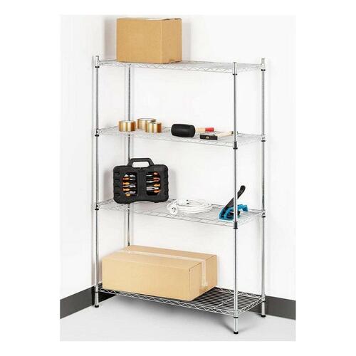 Hylder Confortime 4 niveauer Chromsalt (60 x 30 x 150 cm)