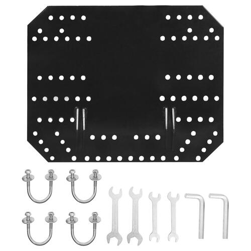 Sneplov til ATV 150x38 cm sort