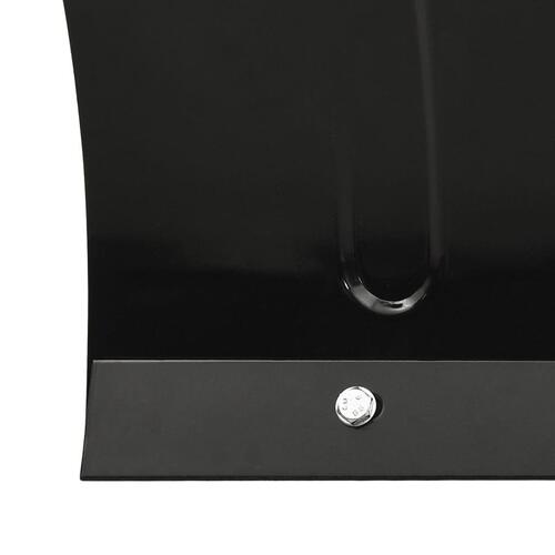 Sneplov til gaffeltruck 150x38 cm sort