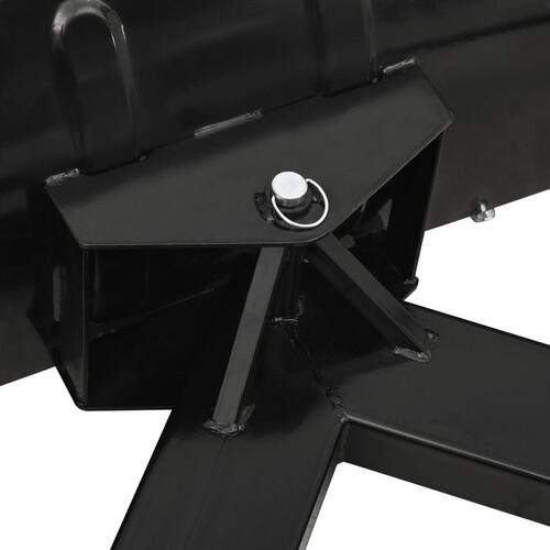 Sneplov til gaffeltruck 150x38 cm sort