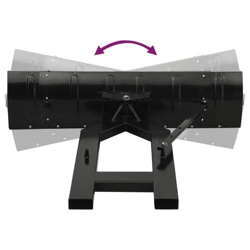 Sneplov til gaffeltruck 150x38 cm sort