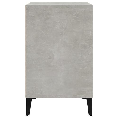 Skoreol 102x36x60 cm konstrueret træ betongrå
