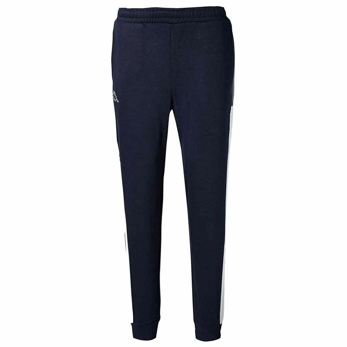 Lange sportsbukser Kappa Ipole Mørkeblå Mænd 2XL
