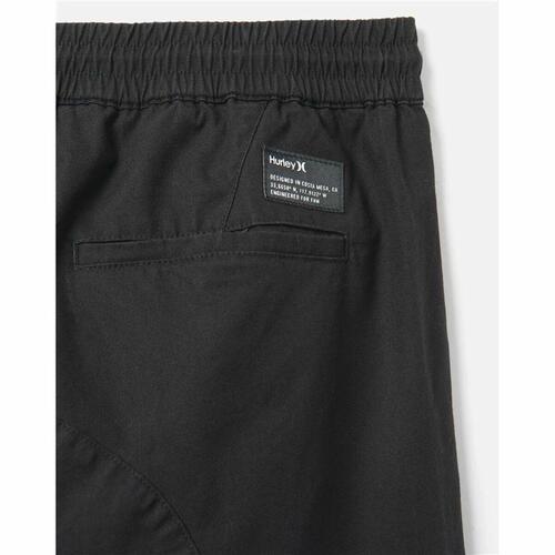 Lange sportsbukser Hurley Cruiser Cargo Sort Mænd L