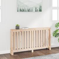 Radiatorskjuler 153x19x84 cm massivt fyrretræ