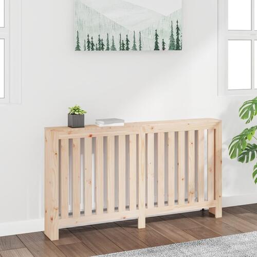Radiatorskjuler 153x19x84 cm massivt fyrretræ
