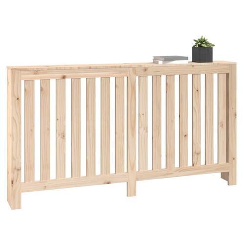 Radiatorskjuler 153x19x84 cm massivt fyrretræ