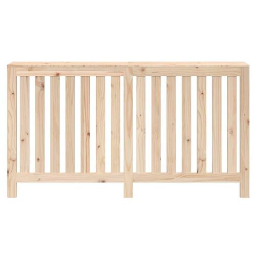 Radiatorskjuler 153x19x84 cm massivt fyrretræ
