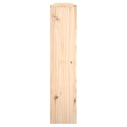 Radiatorskjuler 153x19x84 cm massivt fyrretræ