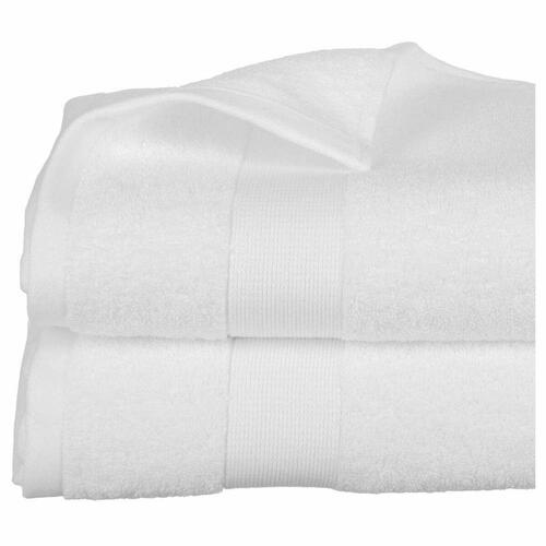 badelagen Atmosphera Bomuld Hvid 450 g/m² (100 x 150 cm)