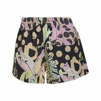 Sport shorts til kvinder Adidas Farm Multifarvet Sort S