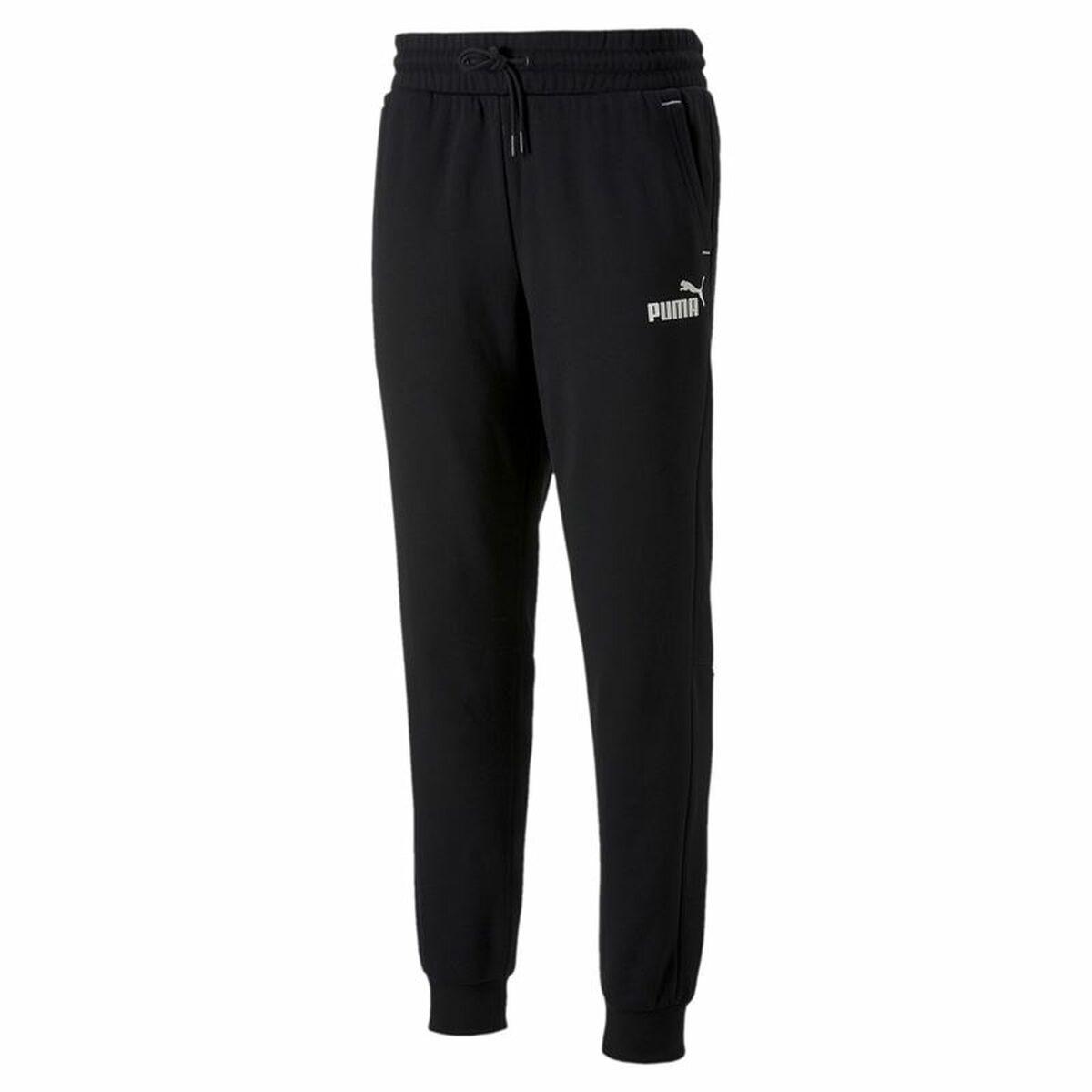 Lange sportsbukser Puma Power Sweatpants Sort Mænd XL