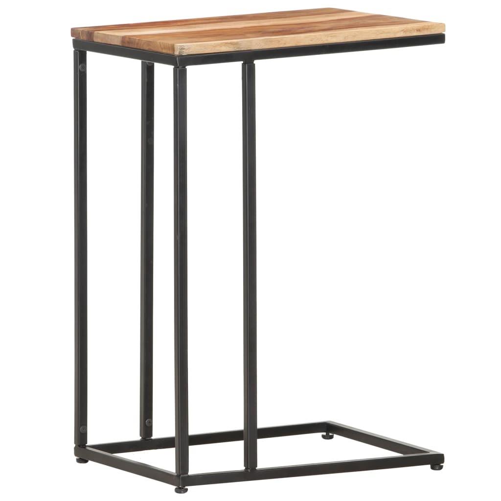 Sidebord 35x45 x65 cm massivt sheeshamtræ