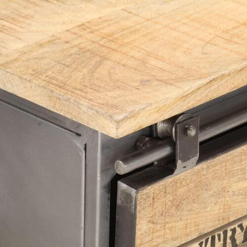 Tv-skab 120 x 30 x 40 cm massivt mangotræ