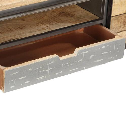 Tv-skab 120 x 30 x 40 cm massivt mangotræ