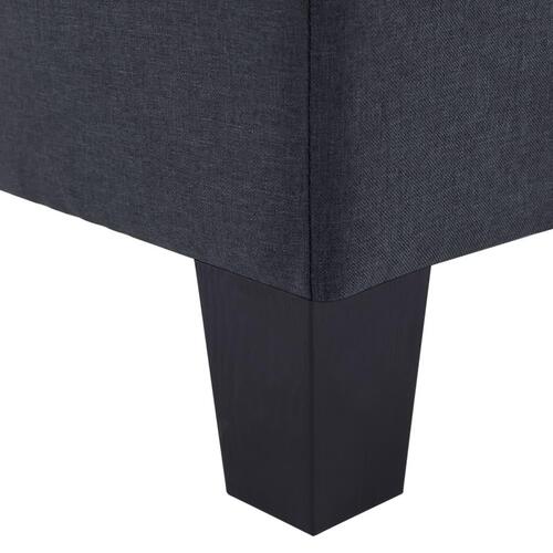 3-personers sofa stof mørkegrå