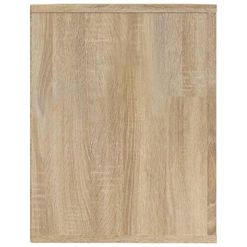 Skoreol 75x35x45 cm konstrueret træ sonoma-eg