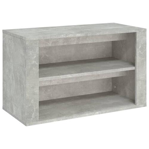 Skoreol 75x35x45 cm konstrueret træ betongrå