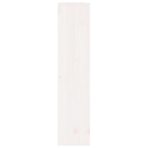 Radiatorskjuler 169x19x84 cm massivt fyrretræ hvid
