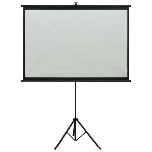 Projektorlærred med trefod 72" 1:1