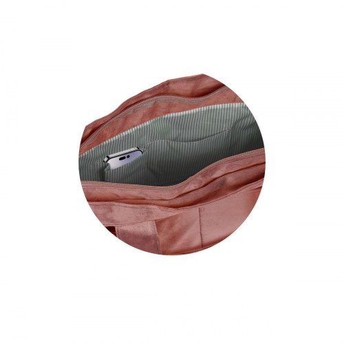 Safta pusletaske Marsala Pink - 46 × 26 × 15 cm