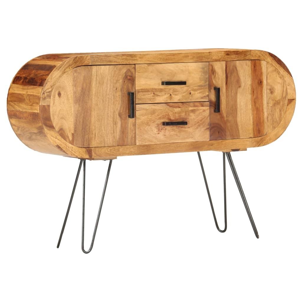 Skænk 118x28x75 cm massivt akacietræ
