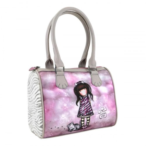 Håndtaske til børn Gorjuss Ruby Wild - grå 28 × 22 × 13 cm