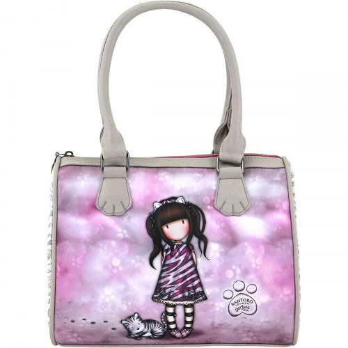 Håndtaske til børn Gorjuss Ruby Wild - grå 28 × 22 × 13 cm