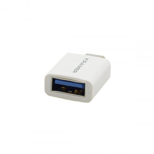 USB-C til USB adapter - Kramer Electronics AD-USB31/CAE, hvid