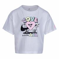 Børne Kortærmet T-shirt Nike Knit Girls Syren 7 år