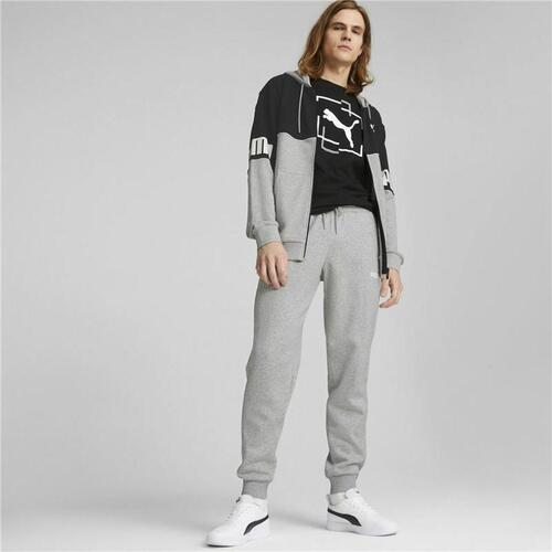 Træningsdragt til voksne underdele Puma Power Grå Mænd XL