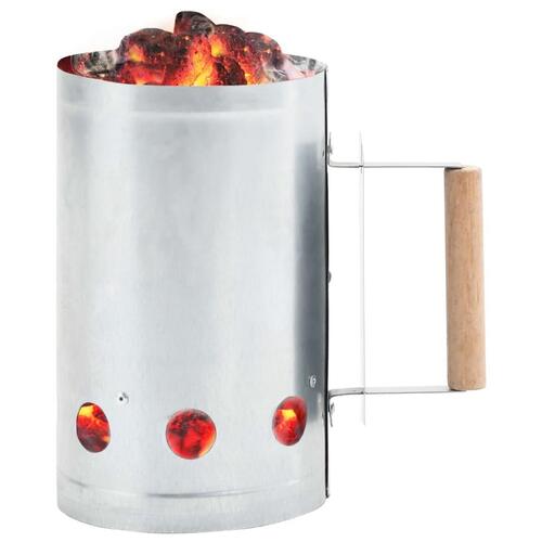 Grillstarter galvaniseret stål