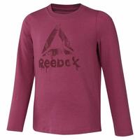 Langærmet T-shirt til Kvinder Reebok Essentials Lilla 4-5 år