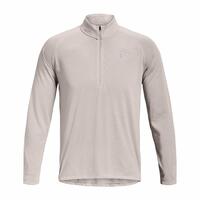 Langærmet T-shirt til Mænd Under Armour Streaker Run Beige XL