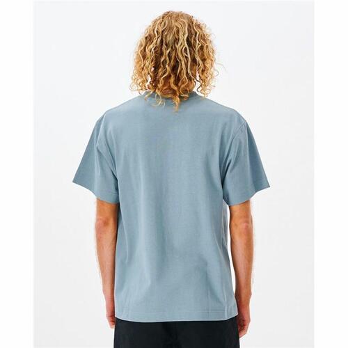 Kortærmet T-shirt til Mænd Rip Curl Pocket Quality Surf Blå XL