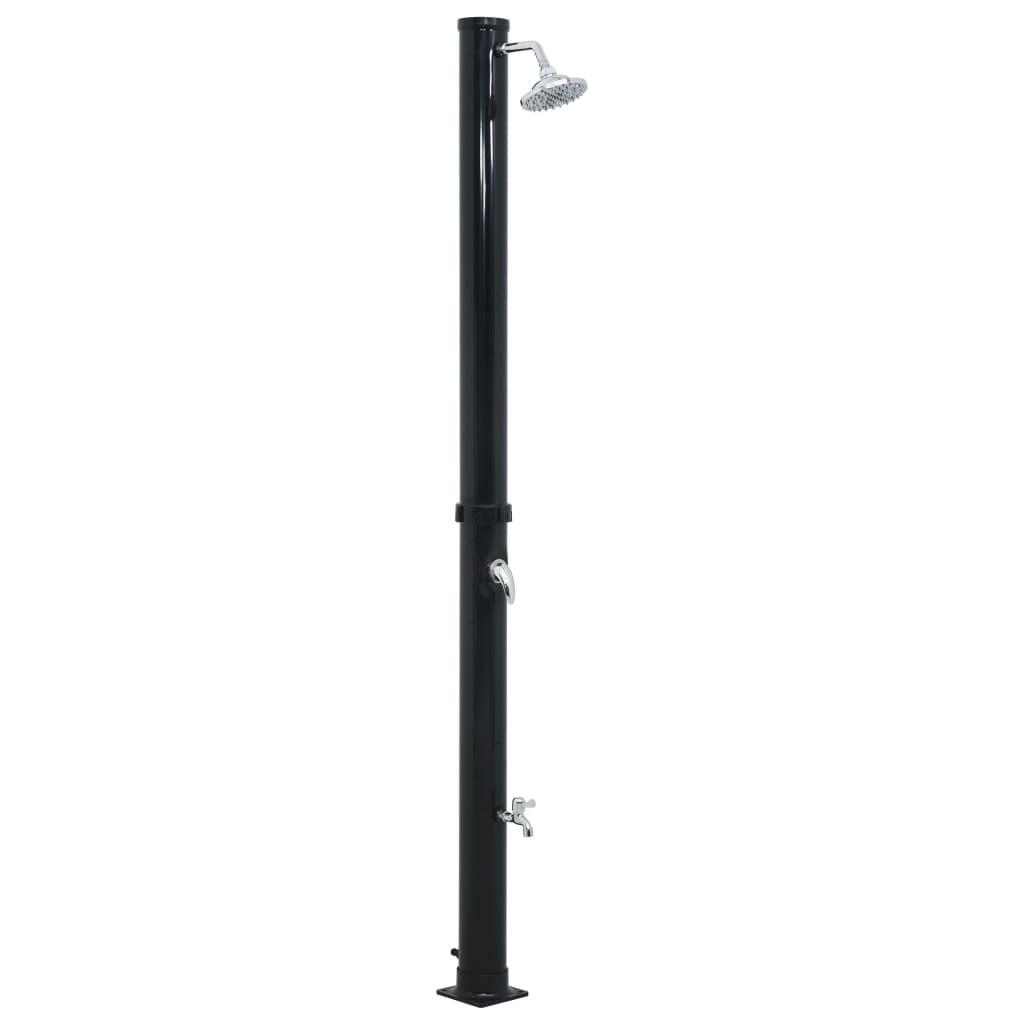 Soldrevet bruser 220 cm 20 l sort