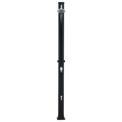 Soldrevet bruser 220 cm 20 l sort