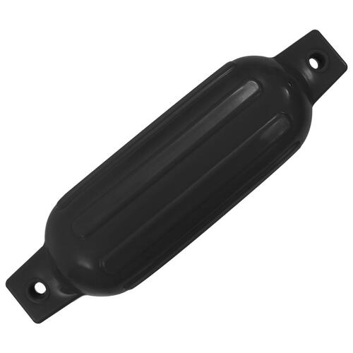 Fendere til båd 4 stk. 41x11,5 cm PVC sort